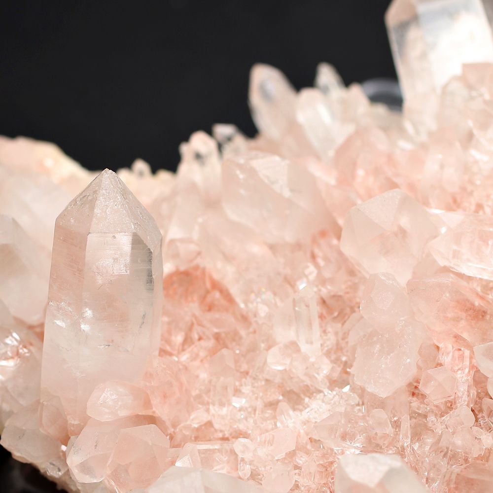 高品質]インド/マニカラン産ヒマラヤ水晶クラスター/原石 - 埼玉県吉川