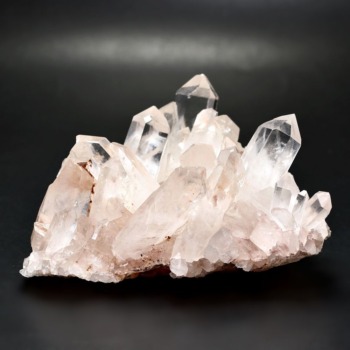 高品質]マダガスカル産水晶クラスター/クリアピンク（原石774g