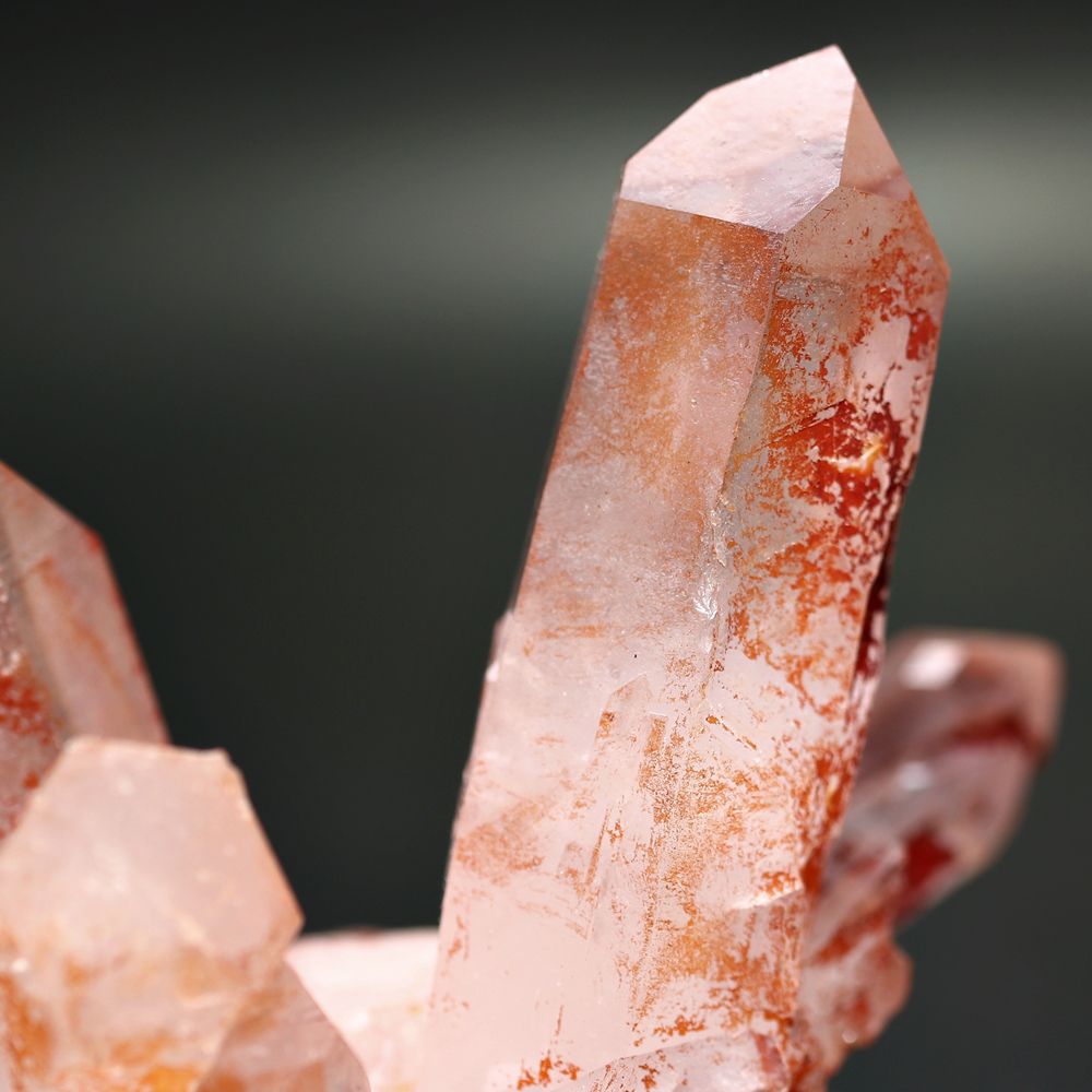 高品質]マダガスカル産水晶クラスター/レッド（原石80g） - 埼玉県吉川