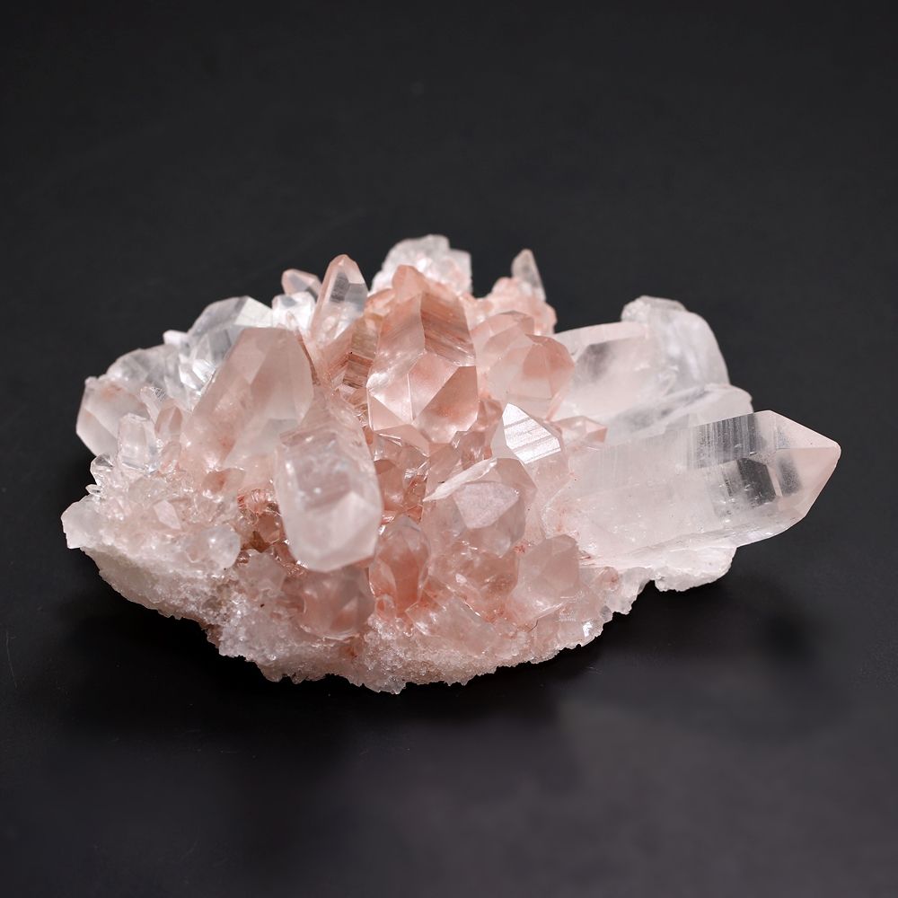 高品質]インド/マニカラン産ヒマラヤ水晶原石クラスター（133g