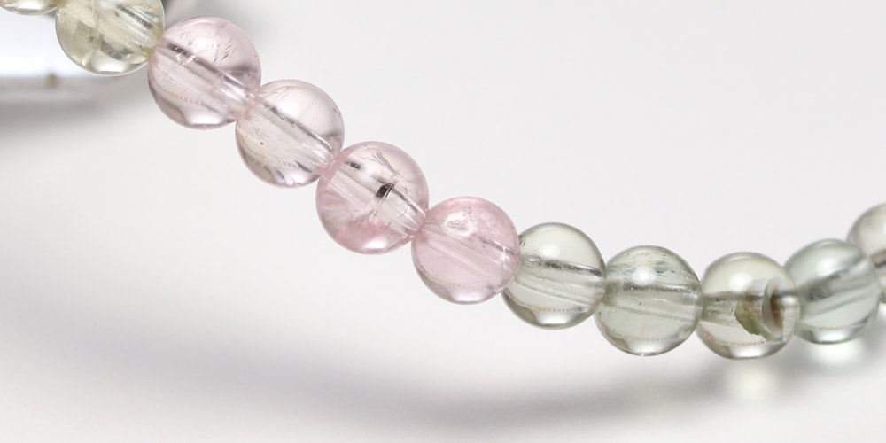 高品質]マルチカラートルマリンブレスレット（約4mm玉） - 埼玉県吉川