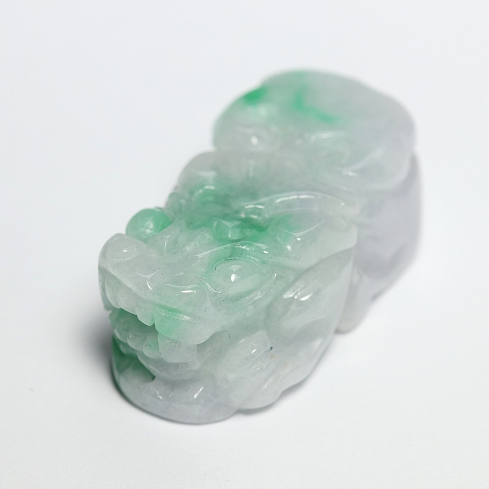 高品質++]ミャンマー産ヒスイ彫刻/翡翠（貔貅/ヒキュウ） - 埼玉県吉川