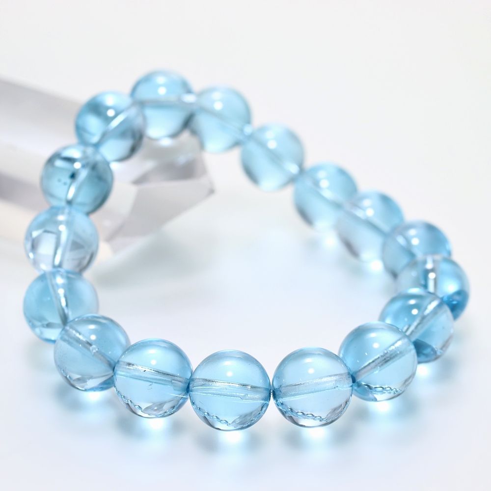 極上品質！特別価格/高品質++]スイスブルートパーズブレスレット（約