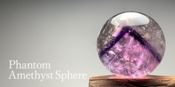ファントムアメジスト丸玉（スフィア、球体石） - 埼玉県吉川市の