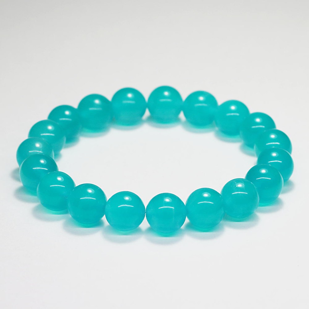 高品質++]アマゾナイトシリカブレスレット（約10mm玉） - 埼玉県吉川市