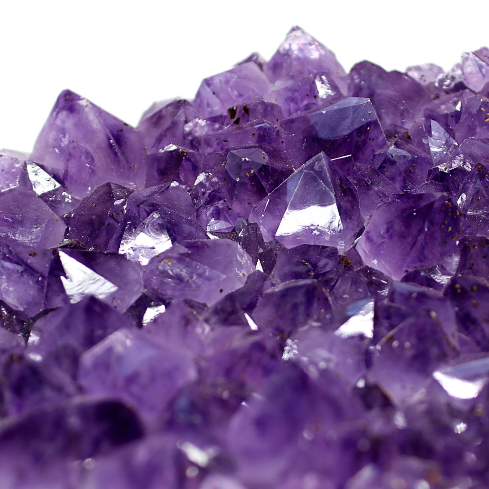 高品質・ブラジル産]アメジストクラスター/原石（大きめ3.0kg） - 埼玉