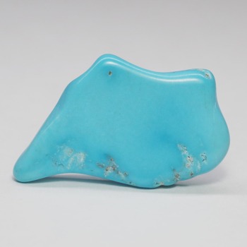 ターコイズトルコ石原石磨き石 水晶 観賞石 ターコイズトルコ石原石