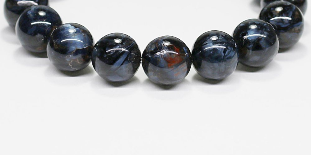 高品質]ブルーピーターサイトブレスレット（約12mm玉） - 埼玉県吉川市