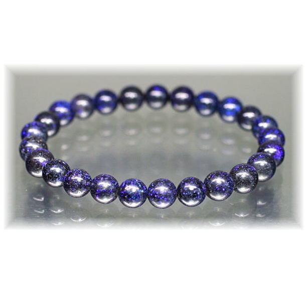 最高品質]ブラックマトリックスオパールブレスレット（約8mm玉