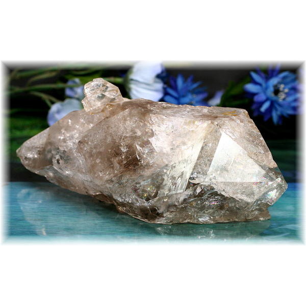 ハーキマーダイヤモンド結晶原石特大ナチュラルポイント - 埼玉県吉川