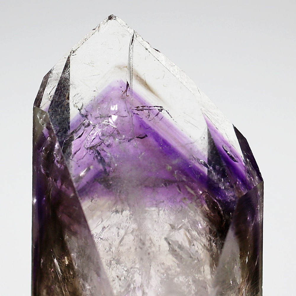 ナミビア共和国ブランドバーグ産]水入りアメジストエレスチャル原石