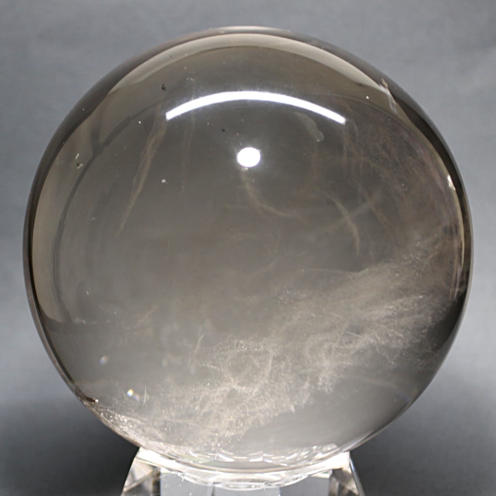 特選品]ガネッシュヒマール産ヒマラヤ水晶丸玉/超大玉スフィア（約