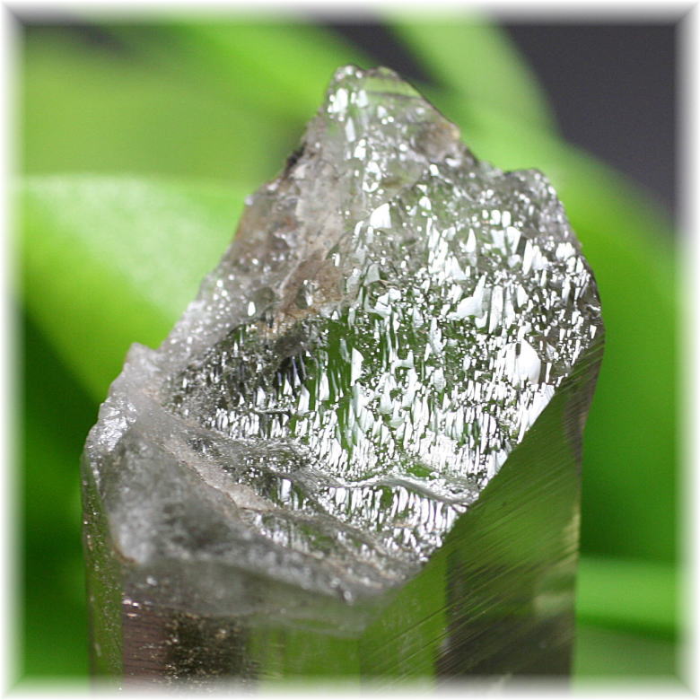 ガネッシュヒマール産]ヒマラヤ水晶原石ナチュラルポイント（セルフ