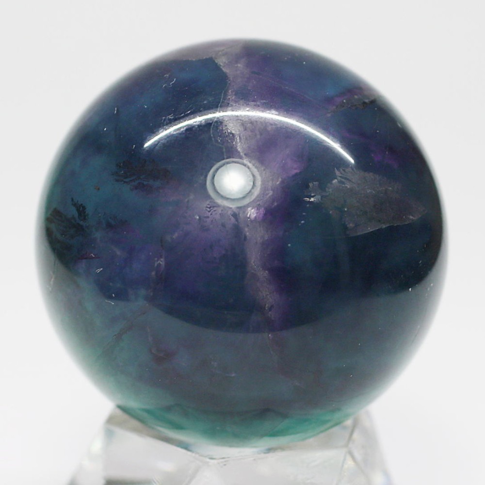 レインボーフローライト丸玉/スフィア（34.6mm） - 埼玉県吉川市の