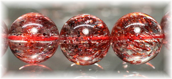 最高品質]煌めきファイアークォーツブレスレット（約12mm玉） - 埼玉県