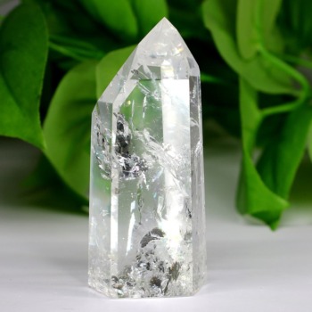 レインボー水晶（アイリスクォーツ）ポリッシュポイント - 埼玉県吉川