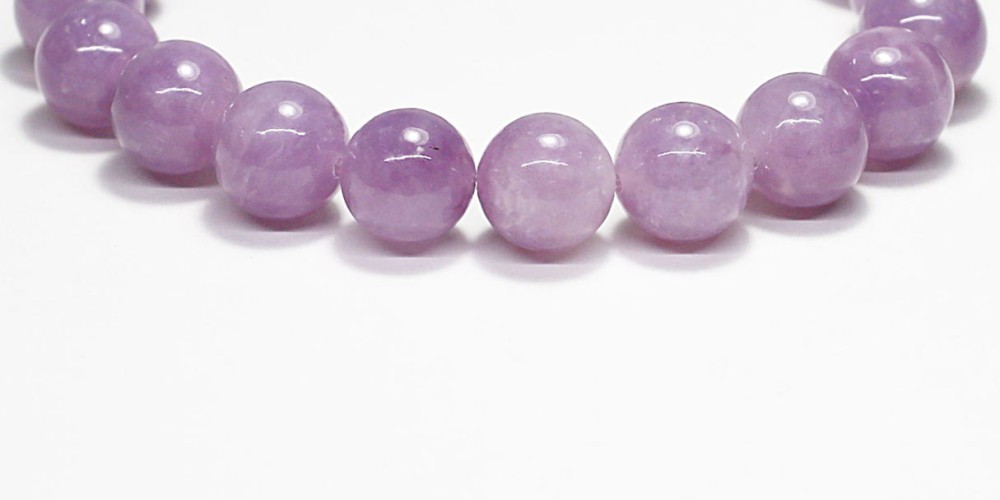 レピドライトインフェルドスパーブレスレット（約9.5mm玉） - 埼玉県