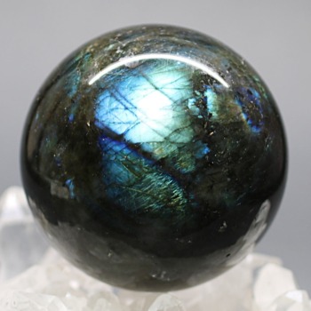 ラブラドライト丸玉（スフィア、球体石） - 埼玉県吉川市の天然石専門