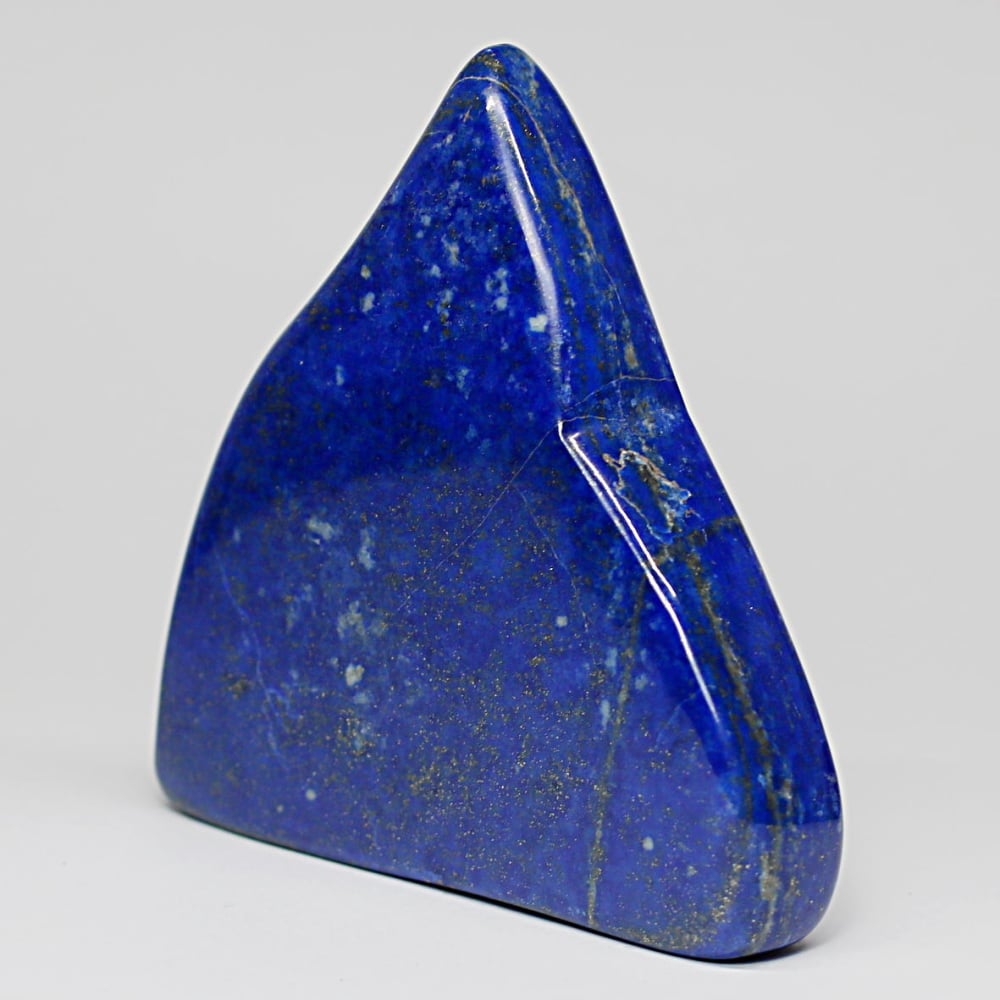 トップクォリティ]アフガニスタン産ラピスラズリ磨き原石/フリー