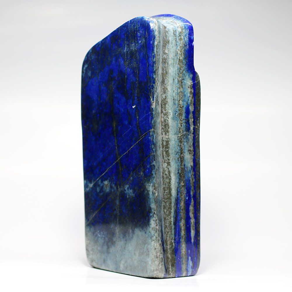 アフガニスタン産]ラピスラズリ磨き原石/フリーフォーム（置物