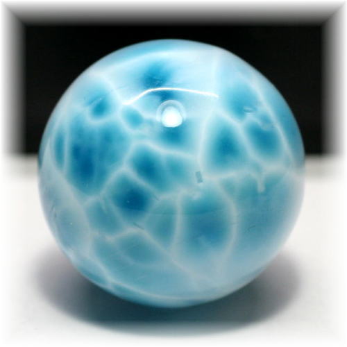 高品質・ドミニカ産]ラリマー丸玉/スフィア - 埼玉県吉川市の天然石