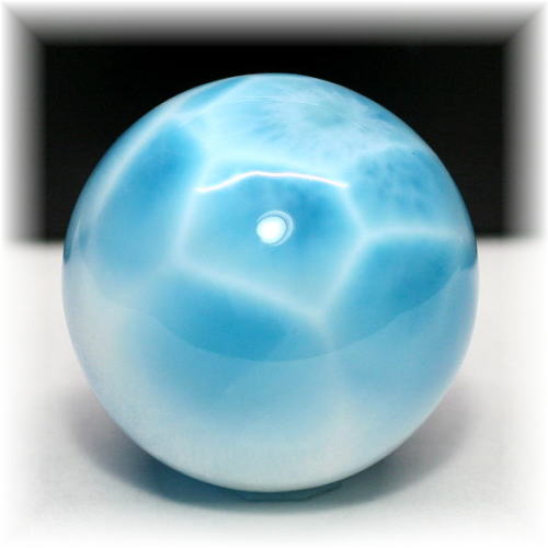 高品質・ドミニカ産]ラリマー丸玉/スフィア - 埼玉県吉川市の天然石