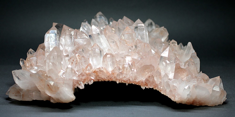 特別価格/高品質・インド/マニカラン産]ヒマラヤ水晶クラスター/原石