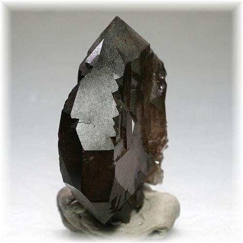 希少！・モンブラン産]グインデルスモーキークォーツ原石ナチュラル