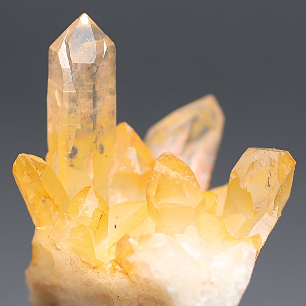 高品質]インド/マニカラン産ヒマラヤ水晶クラスター/原石小さめサイズ