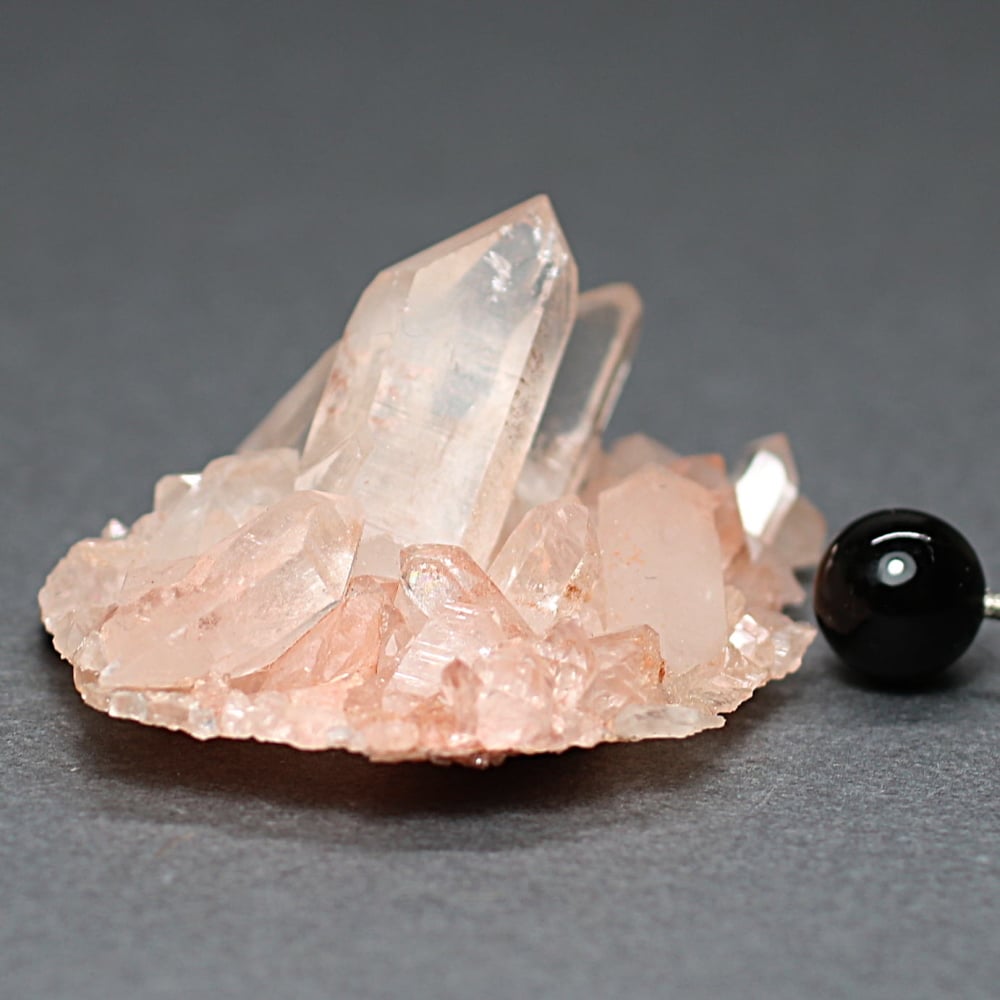 高品質]インド/マニカラン産ヒマラヤ水晶クラスター/原石小さめサイズ