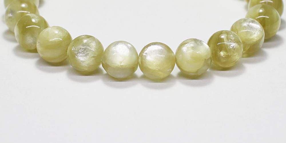 高品質++]ゴールデンマイカブレスレット（約9mm玉） - 埼玉県吉川市の