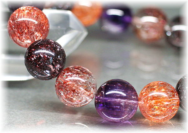 最高品質]スーパーセブンブレスレット（約13mm玉） - 埼玉県吉川市の