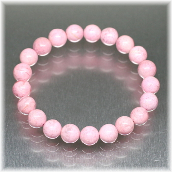桜ロードナイトシリカブレスレット（約9mm玉） - 埼玉県吉川市の天然石