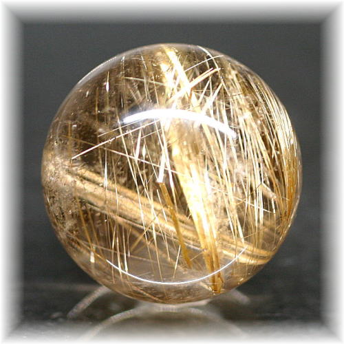 ゴールドルチルクォーツ丸玉/スフィア - 埼玉県吉川市の天然石専門店