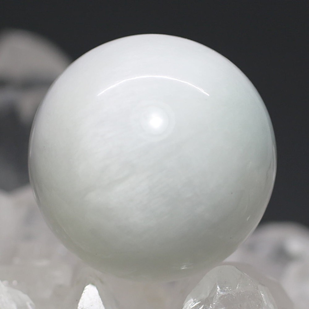 ドミニカ共和国産]ホワイトラリマー丸玉/ペクトライトスフィア（球体