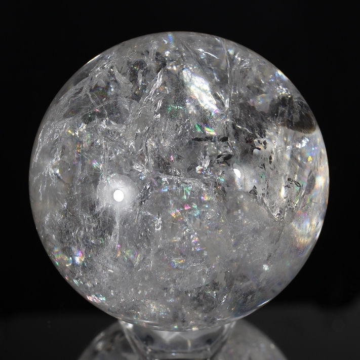 希少❗️超綺麗♡レインボー☆超強いパワー ヒマラヤ水晶 クラスター