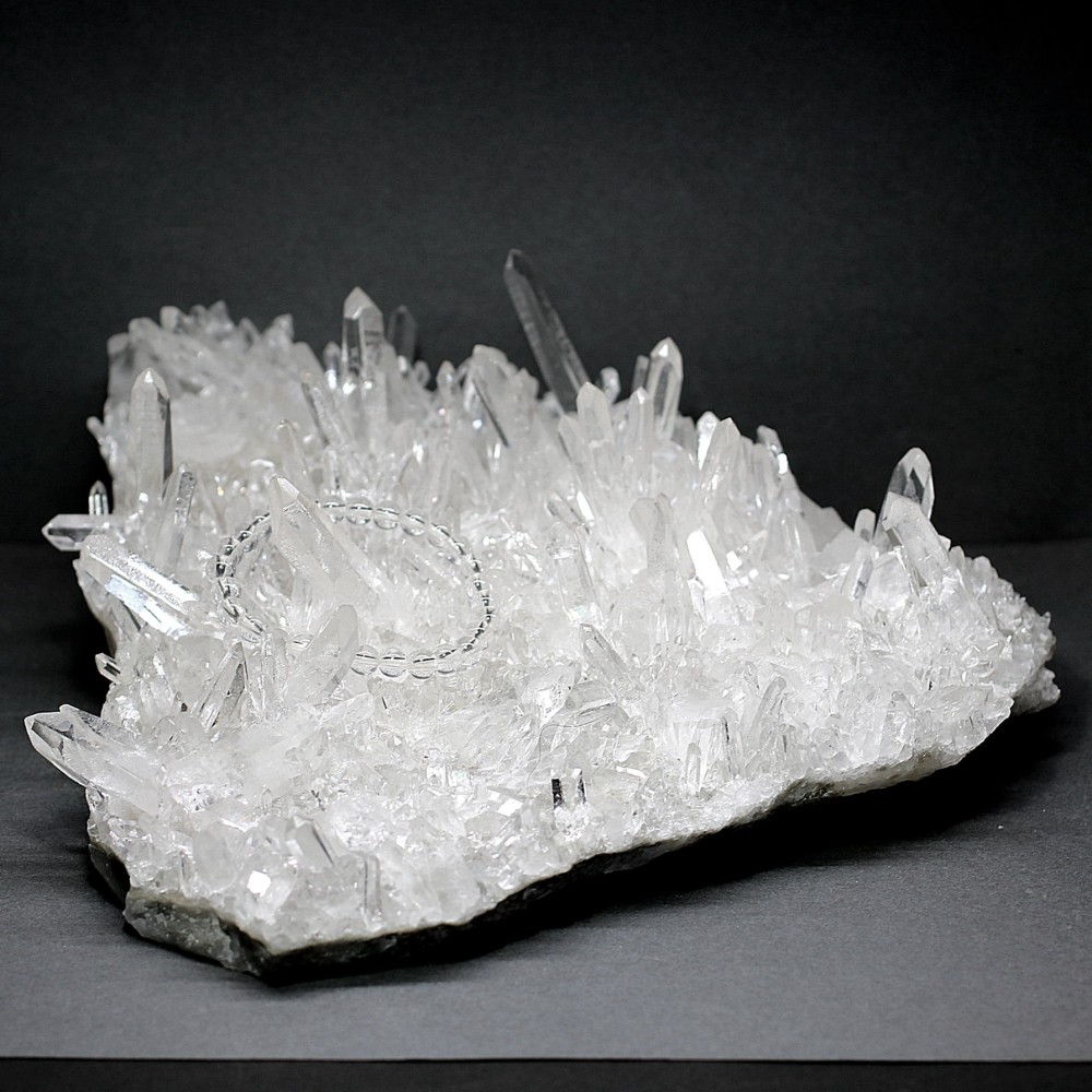 高品質]ブラジル/ゼッカデソーザ産水晶クラスター/原石