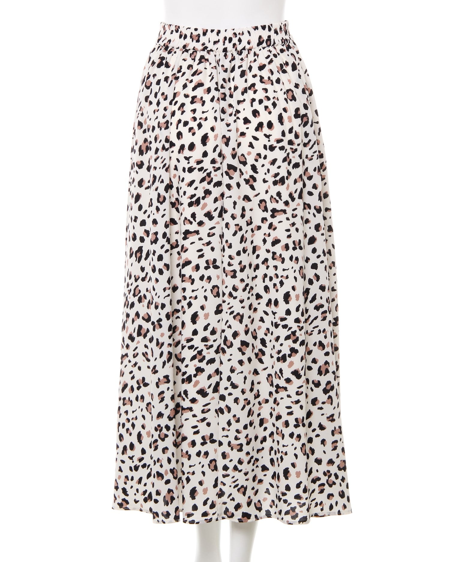 レオパード柄ギャザーロング／スカート／A｜INGNI(イング) 公式通販