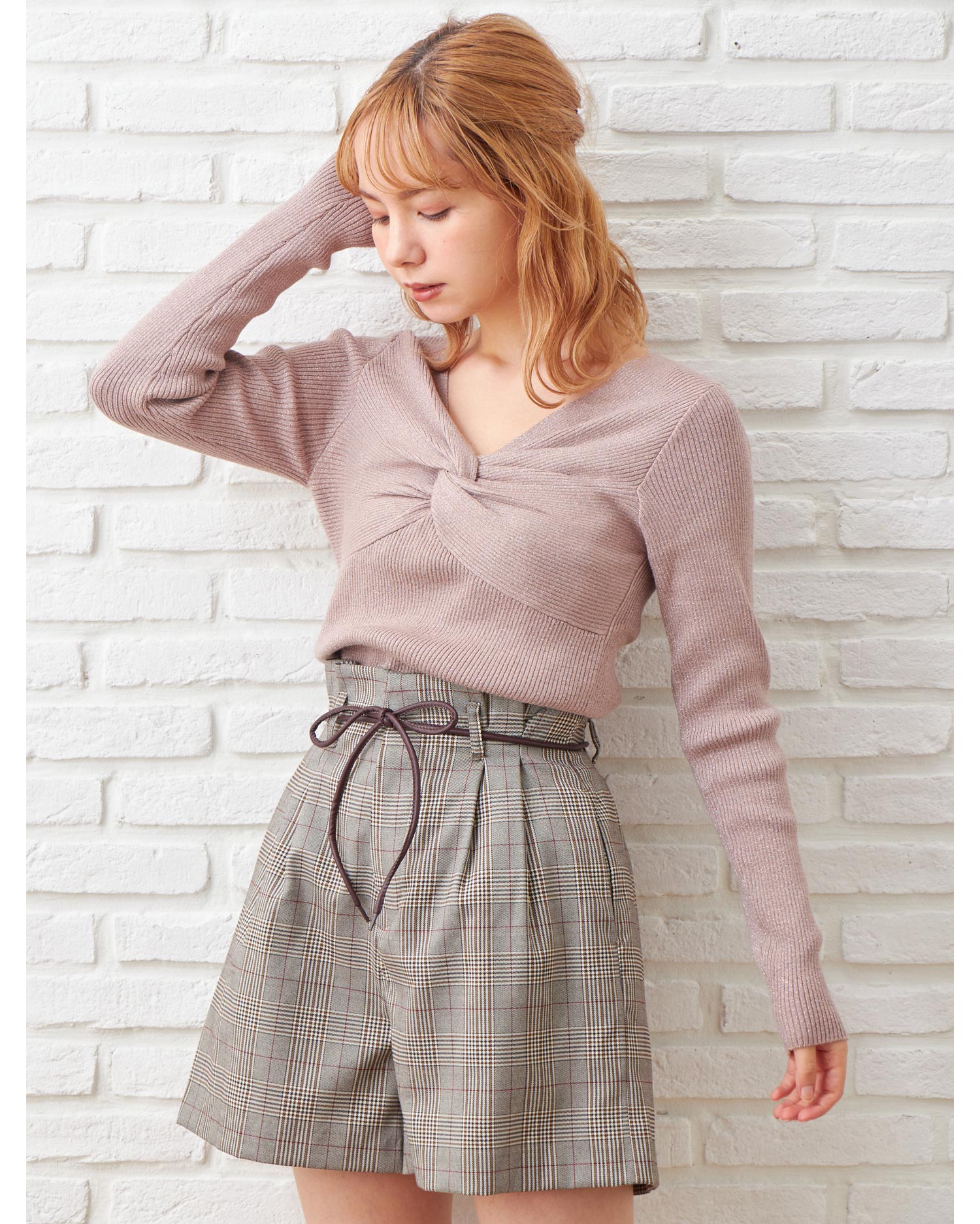 チェック柄キュロット／パンツ｜INGNI(イング) 公式通販｜INGNI STORE