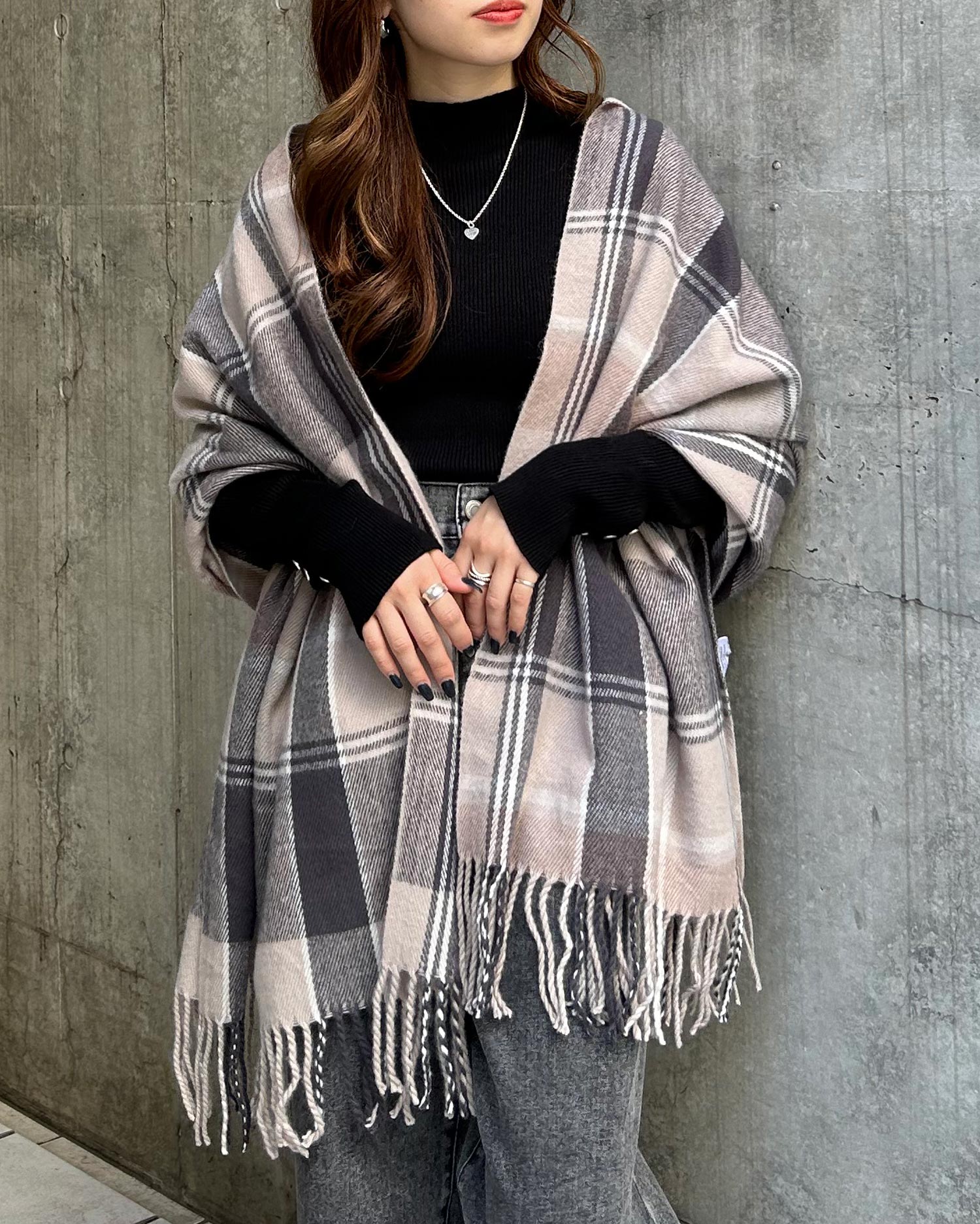 アソートチェックストール｜INGNI(イング) 公式通販｜INGNI STORE