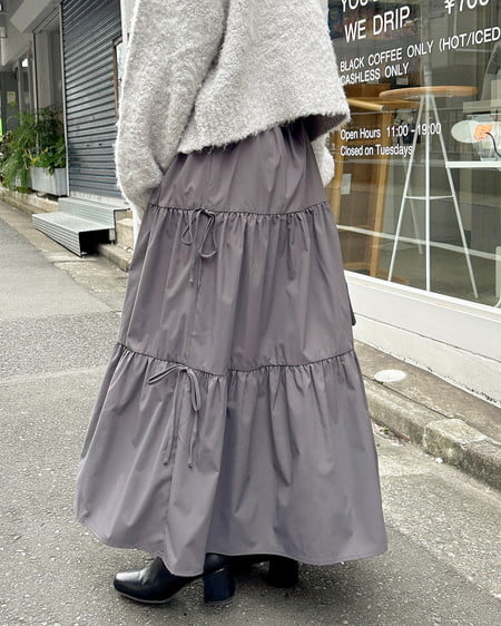 サイドリボンティアードスカート／A｜INGNI(イング) 公式通販｜INGNI