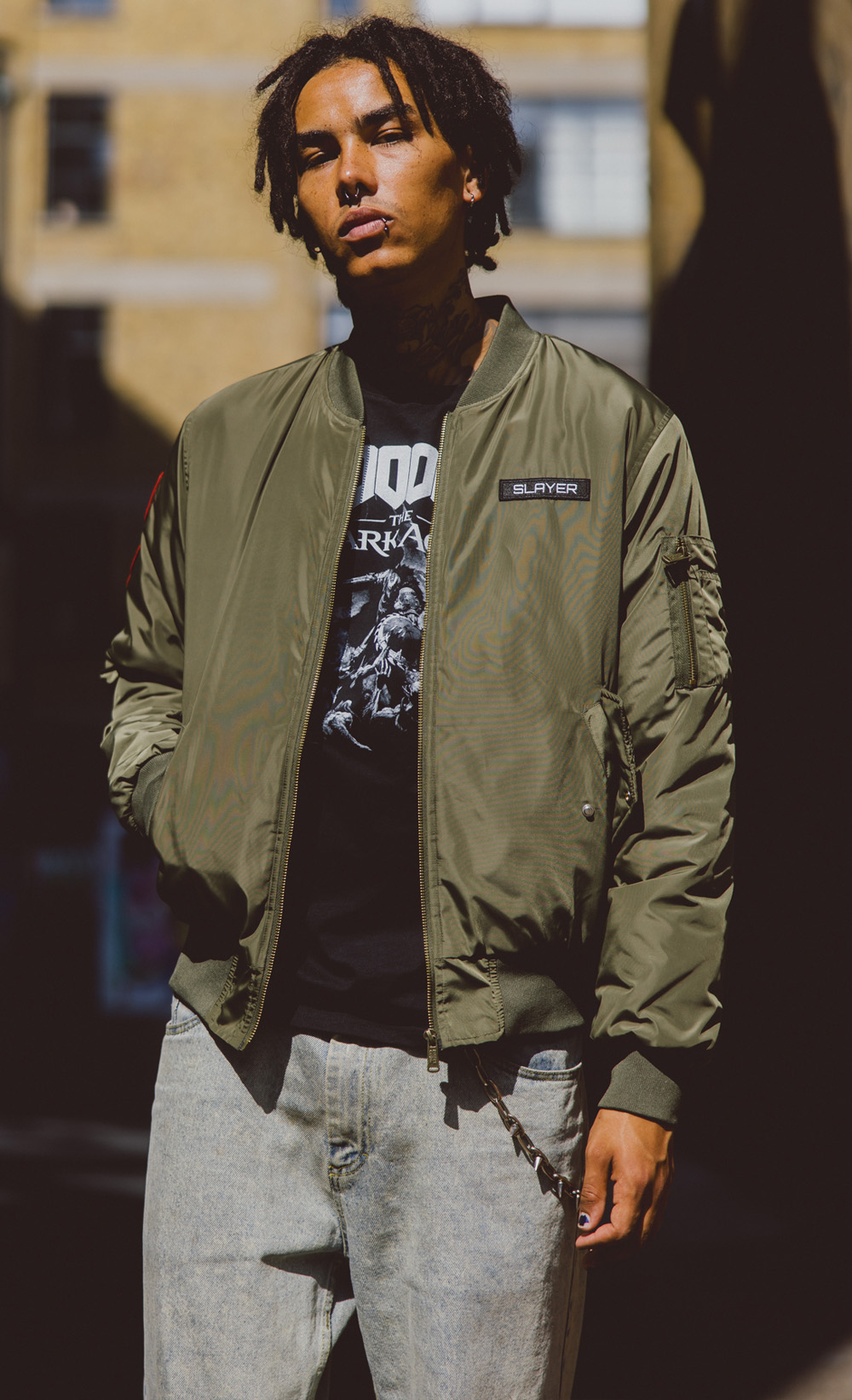 DOOM Slayer Bomber Jacket - Insert Coin Clothing