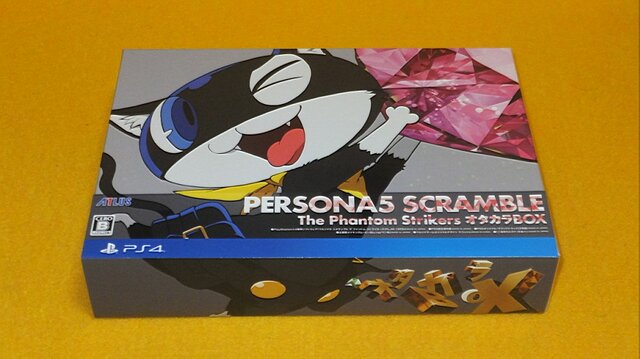 ペルソナ5 スクランブル』人気沸騰の限定版を開封！ 全45曲収録のCD