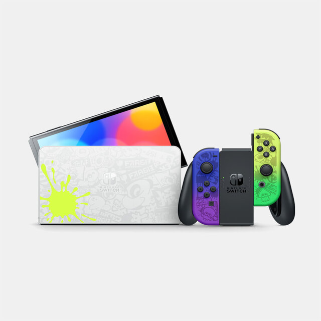 Switch有機EL JCホワイトスプラトゥーン3 セット Switch本体有機EL JC