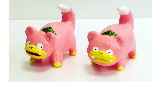 味のある顔がクセになる！「ヤドン」の張子が予約受付再開も、約1日で