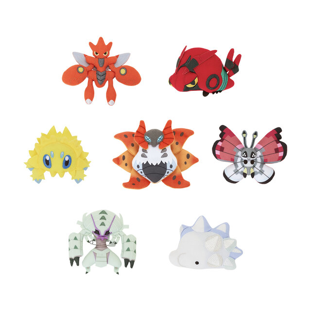 マッシブーンの“腕まくらぬいぐるみ”なる衝撃アイテムも！むしポケモン