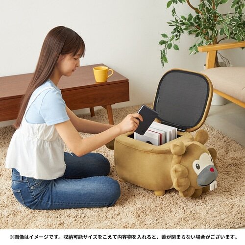 ポケモン』オスとメスで違うしっぽの形に注目！「ビッパ」のスツールが