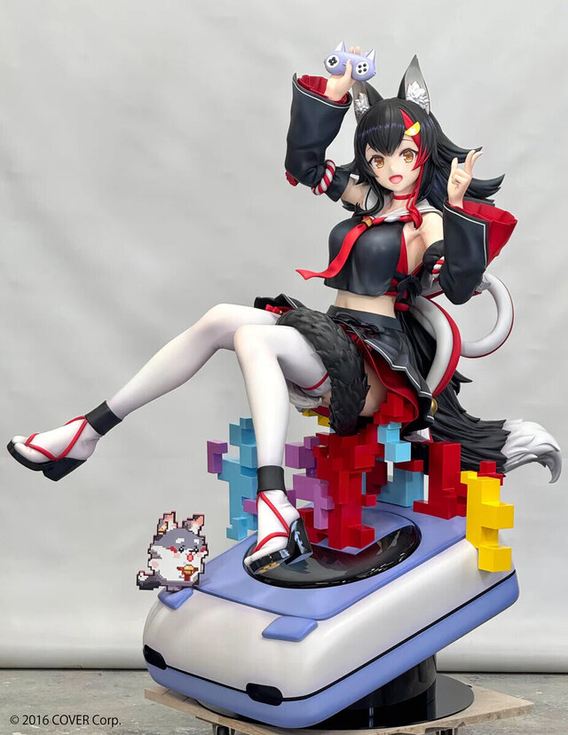 ホロライブ・白上フブキ、大神ミオが「ゲーマーズエディション」で立体