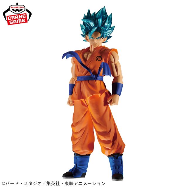 ドラゴンボール超」超サイヤ人ブルー「孫悟空」プライズフィギュアが7