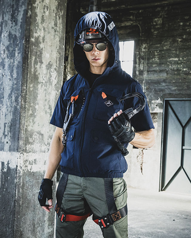 バートル KKHAC2036 バートル AC2036 AC半袖ブルゾン(ユニセックス)